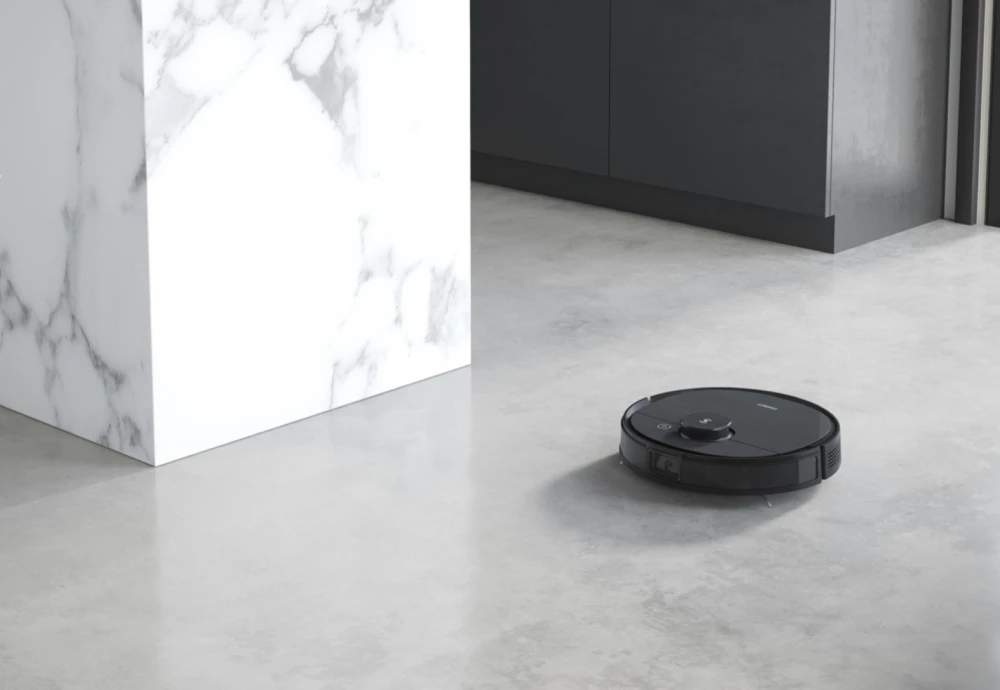 smart robot vacuum cleaner-white